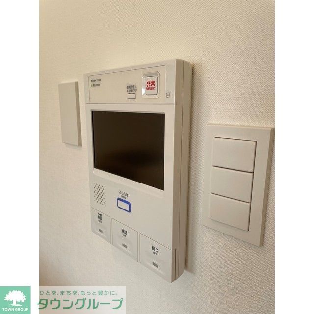 セキュリティ　モニター付インターホン　※同タイプ別室