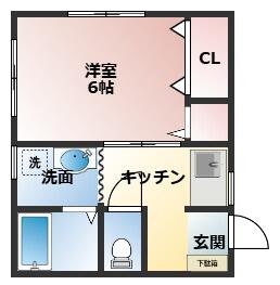 コーポレイナの間取り写真