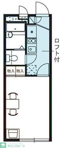 レオパレスヴィレッジの間取り写真