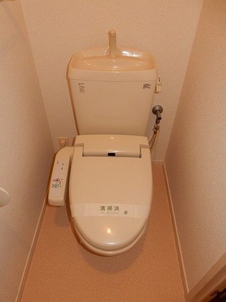 ラポール西大島 ウエストのトイレ写真