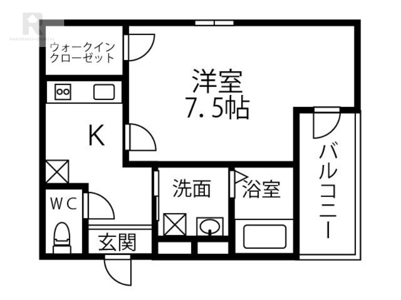 フジパレス垂水町V番館の間取り写真