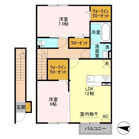 グレイスSKの間取り写真