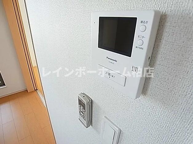 セキュリティ　TVインターホンです