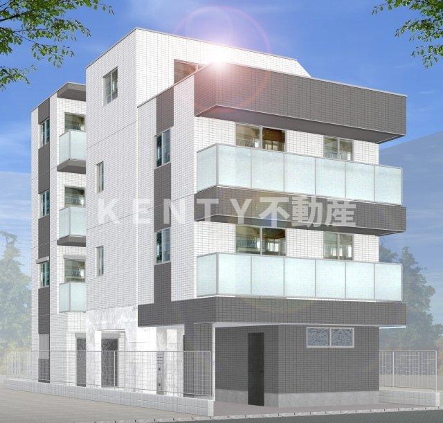 建物外観　こちら、外観パースです