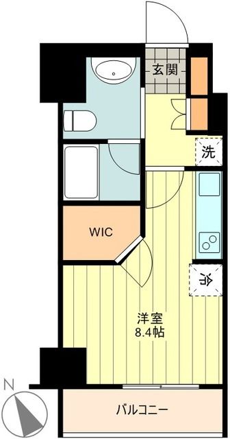 スパシエ国立矢川ステーションプラザの間取り写真