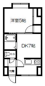 ノーザンエポックＡ・Ｂの間取り