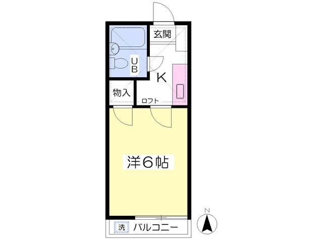 ハイムオーキッドの間取り