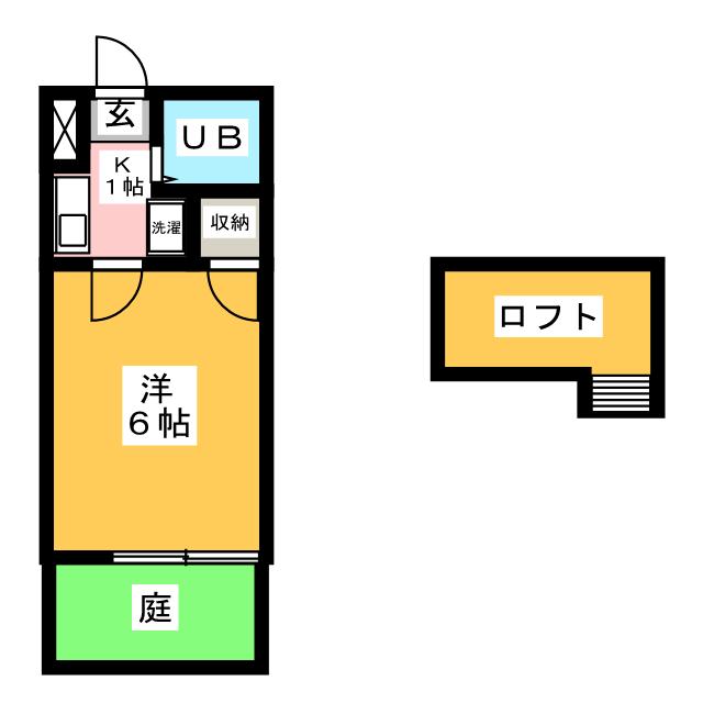 プルメリア烏森の間取り