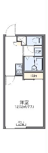 レオパレス青雲の間取り