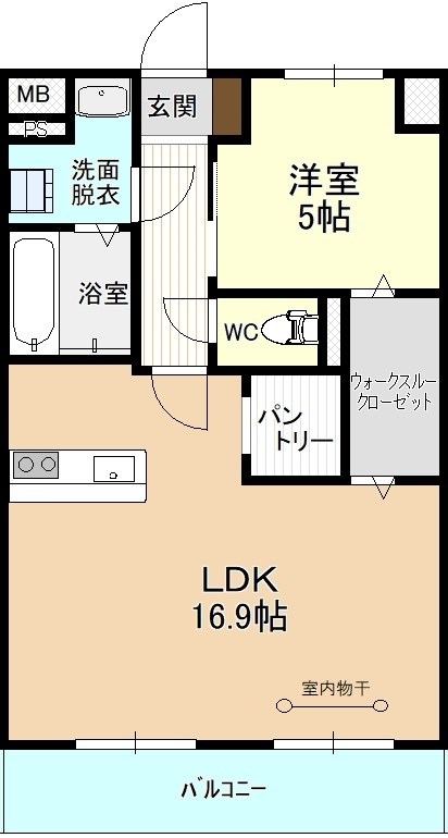 Y&MフレンドIの間取り