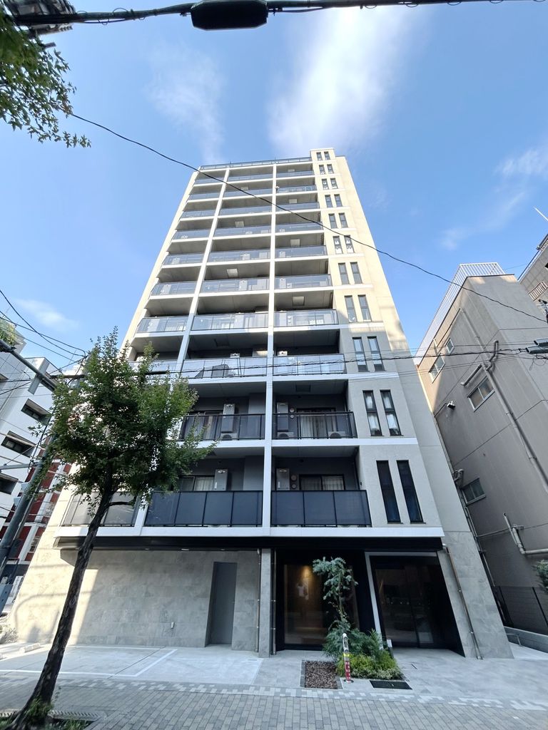 【墨田区錦糸のマンションの建物外観】