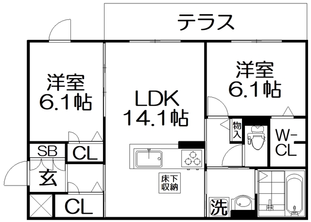 Emouvoir（エンヴォワール）の間取り