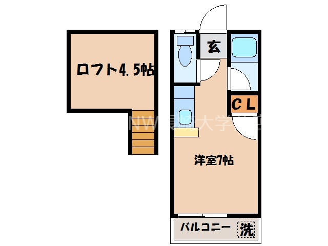 アメニティドアの間取り