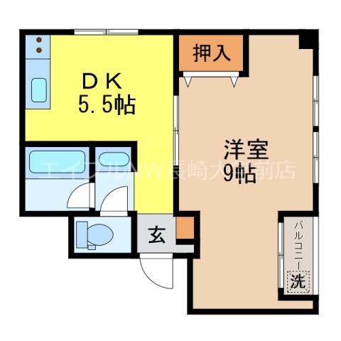 シャル夢館 目覚の間取り