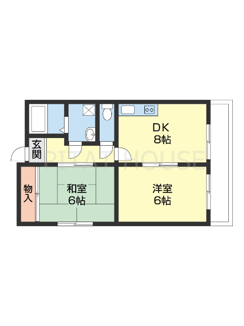 ルミエール参番館の間取り