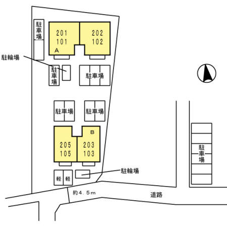 【ワレア城前　A棟のその他】