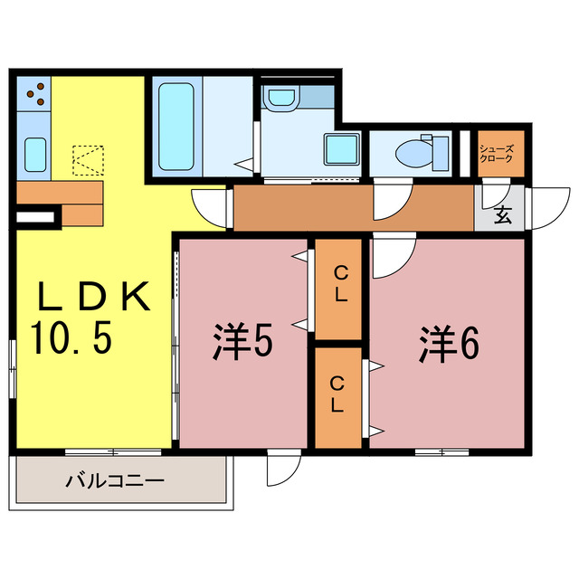 トレモンテの間取り