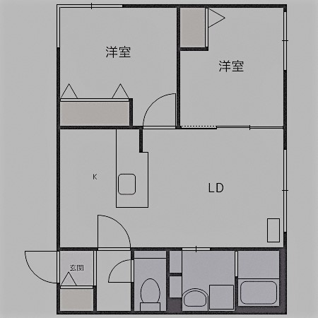 【Ｅ－ｈｏｒｉｚｏｎ　Ｎ１７の間取り】