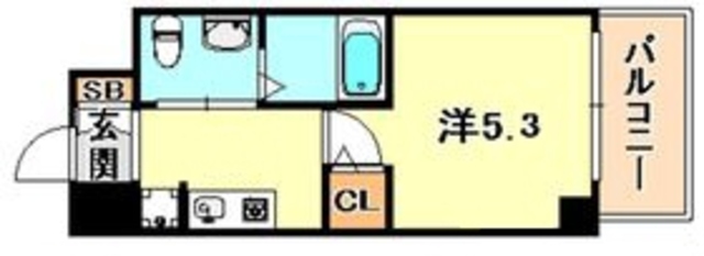 エスリード神戸ＷＥＳＴの間取り