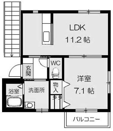 ドミール・Ｇ－Ｉの間取り