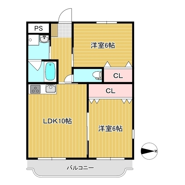 ルークマンションＭＳＫの間取り