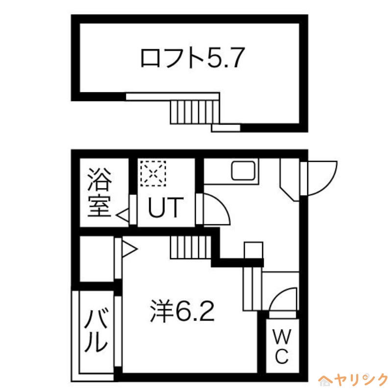 ソアレ大曽根の間取り