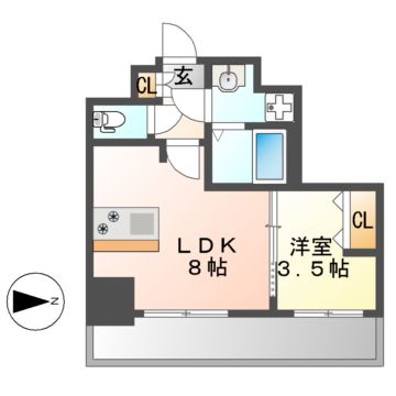 プレサンス吹上駅前エテルノの間取り