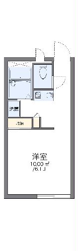 レオパレスクレールの間取り