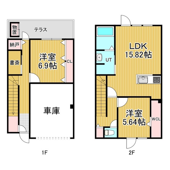 【ピオネロあびらの間取り】