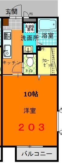 コーポいとうの間取り