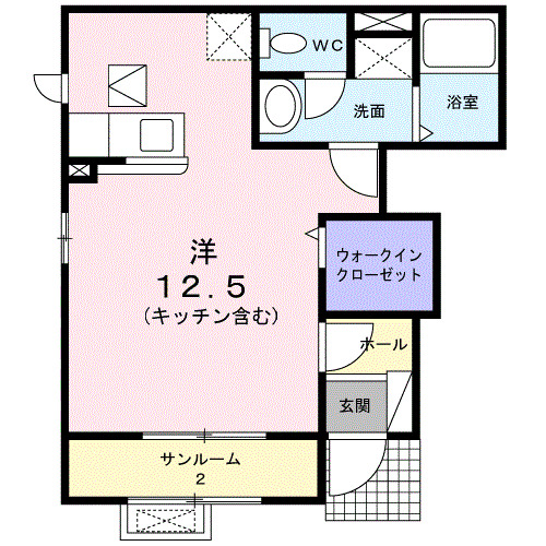 フローレンス五福の間取り