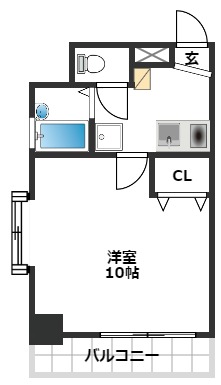 Oak hills 17の間取り