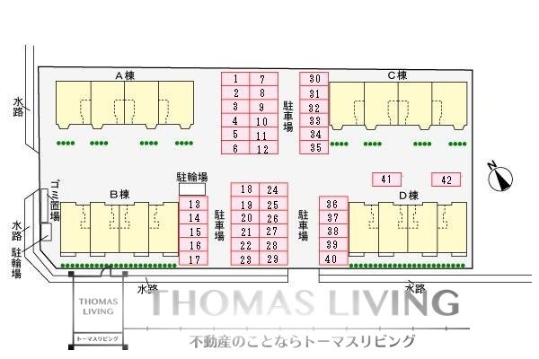 【嘉穂郡桂川町大字九郎丸のアパートのエントランス】