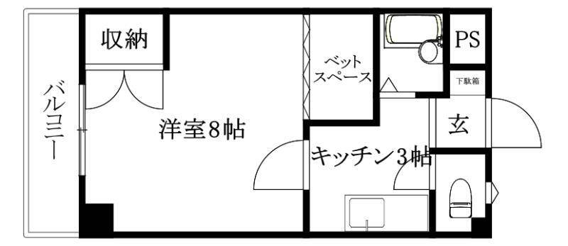 サンテラスTの間取り