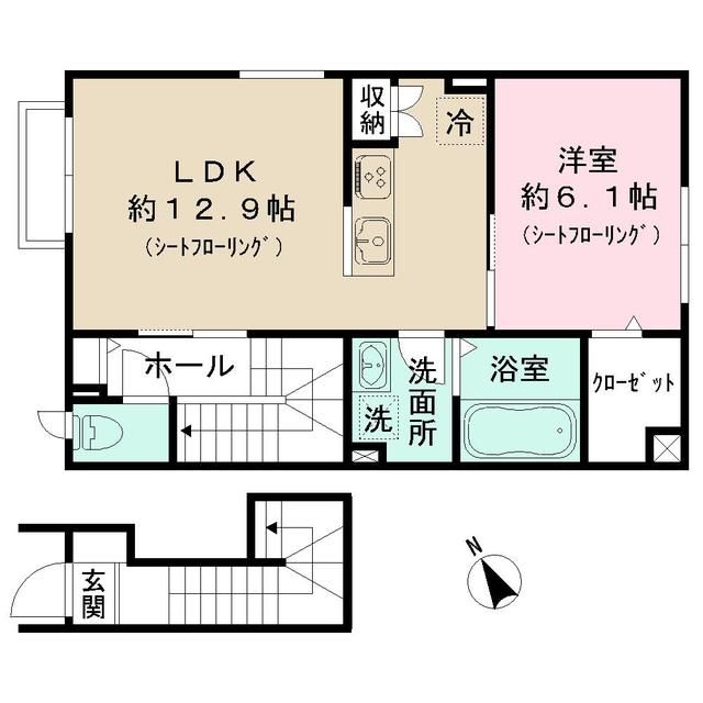 フォレストヒルズ梅丘　イーストの間取り