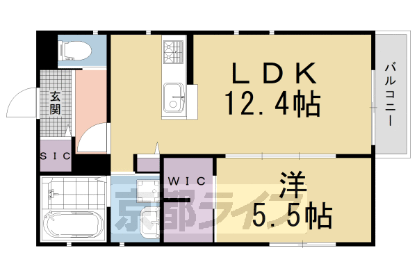 グレィス修学院の間取り