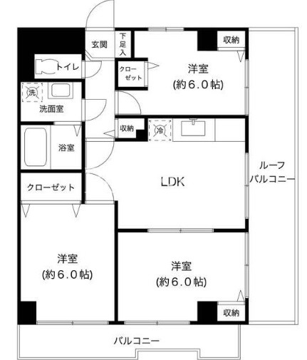 ブリーズ菊川の間取り