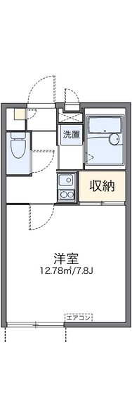 柏市豊四季のアパートの間取り