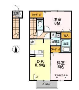 ロイヤルビレッジＢの間取り