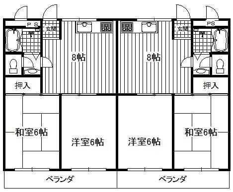 メゾングラスの間取り