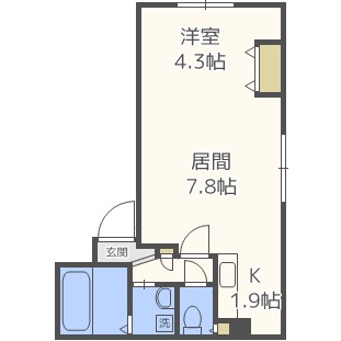 ＡＳＴＩ－ＳＴＡＧＥ　－ａｎｅｌａ－の間取り