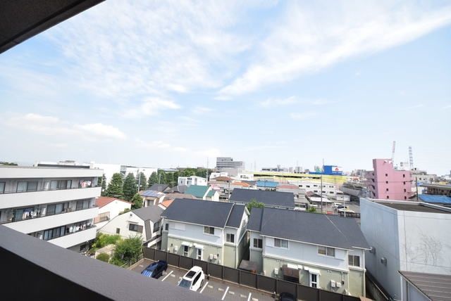 【町田市旭町のマンションの眺望】