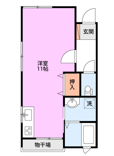 サンプレリュードIIの間取り