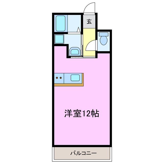 ベルコート三好IIの間取り