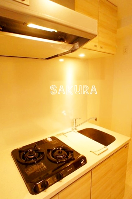 キッチン　自炊をされる方に嬉しい2口コンロ♪