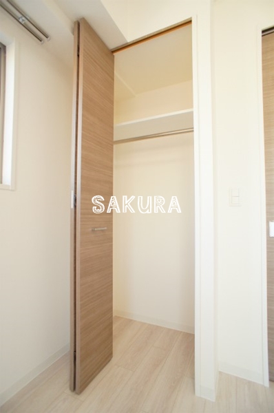 収納　お荷物の多い方でも安心のクローゼット付き♪