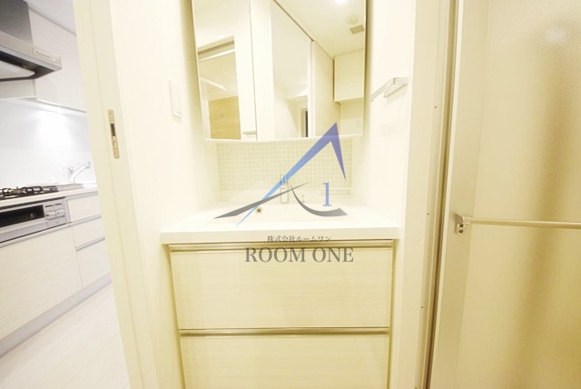 洗面設備　洗面台です。