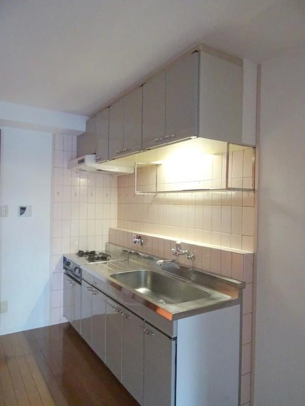 キッチン　２口ガスコンロのキッチンです！