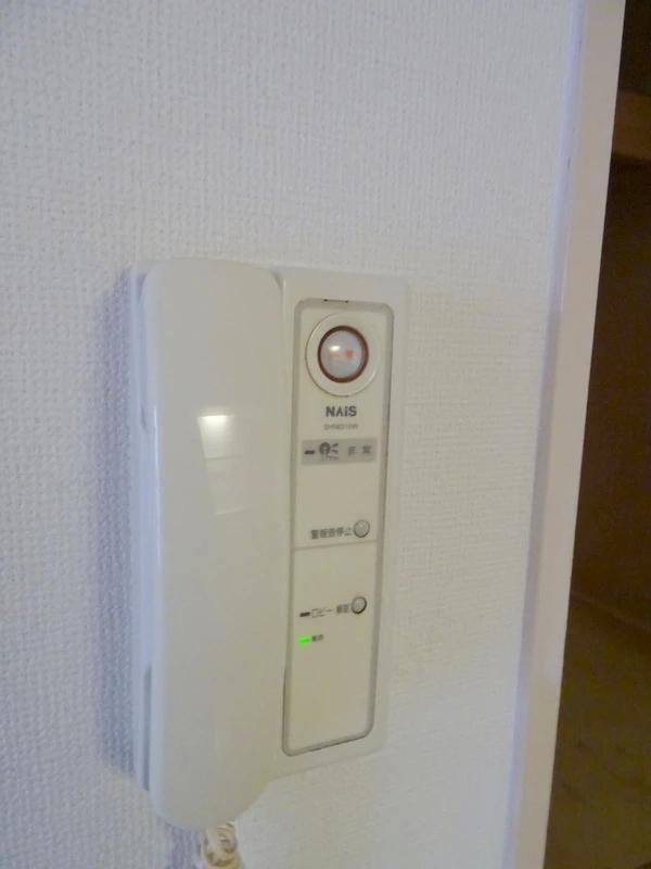 セキュリティ　インターホン付きです！