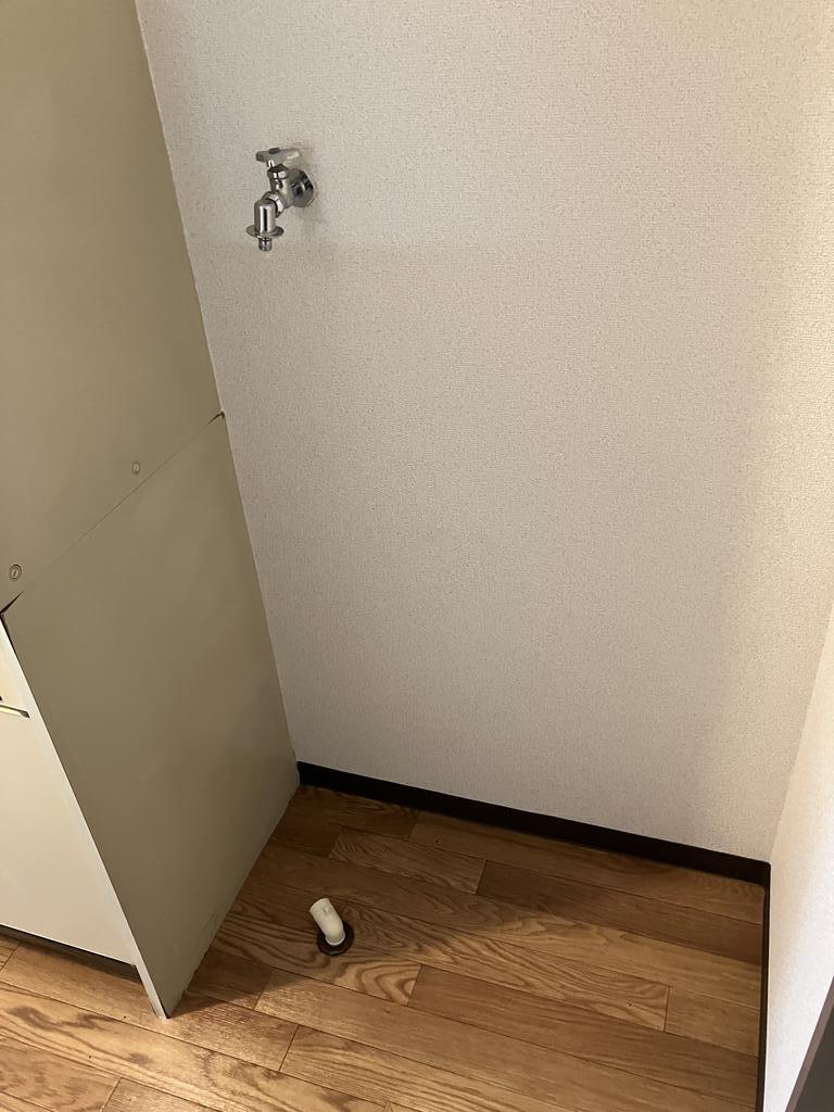 洗面設備　洗濯機置場